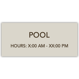 Pool Hours