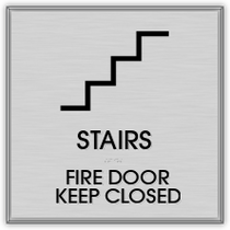 Marriott - Stairs – Fire Door Keep Closed