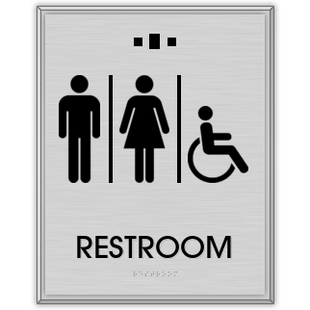 Unisex Handicap Restroom