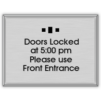 Marriott - Door Locked – Use Lobby