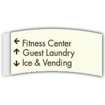 Quality Inn - 3-Line Directional