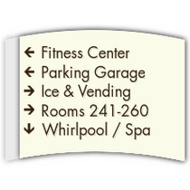 Quality Inn - 5-Line Directional