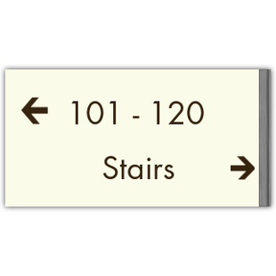 PERPENDICULAR OVERHEAD (FLAG) SIGN - SMALL