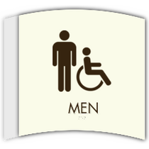 Quality Inn - Men's Handicap Restroom