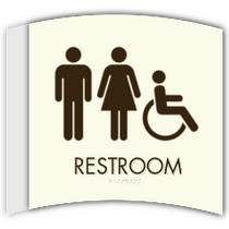 Quality Inn - Unisex Handicap Restroom