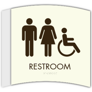 Unisex Handicap Restroom
