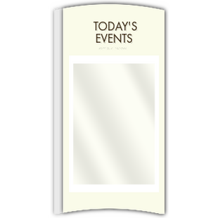 Today's Events W/ Insert Window