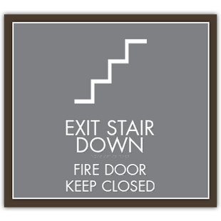 Exit Stair Down