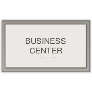 Business Center sign