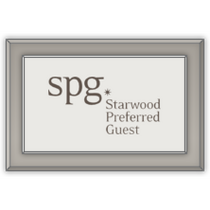 Sheraton - SPG room sign