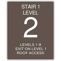 Sheraton - Level ID sign