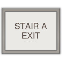 Sheraton - Stair ID sign