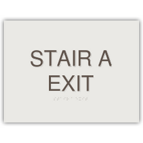 Sheraton - Stair ID (Boh) sign