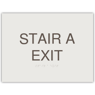 Stair ID (Boh) sign