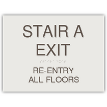 Sheraton - Stair ID (Boh) sign