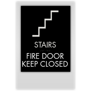 Stairs - Fire Door Keep Closed