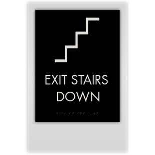 Exit Stair Down