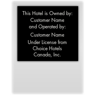Ownership Plaque Version 2/ Canada