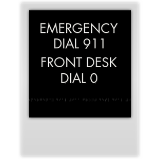 Emergency Dial 911