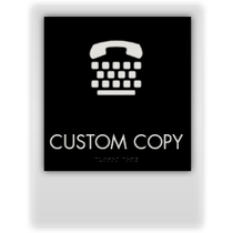 Sleep Inn - 1 Line Custom w/Symbol