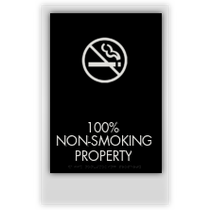 Sleep Inn - 3-Line Custom Regulatory sign W/ Symbol