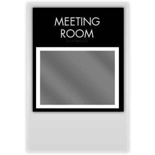 Meeting Room With Insert Window & In Use Slider