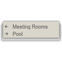 Springhill Suites - 2 Line Long Directional