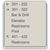 Springhill Suites - 8 Line Directional