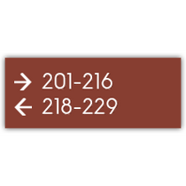 TownePlace Suites - 2-Line Directional