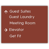 TownePlace Suites - 5-Line Directional