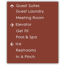 TownePlace Suites - 9-Line Directional