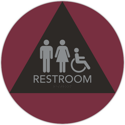 Best Western Contemporary - California Door Unisex Handicap Restroom