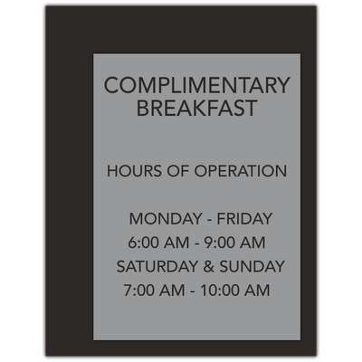 Best Western Contemporary - Breakfast Area Hours Of Operation