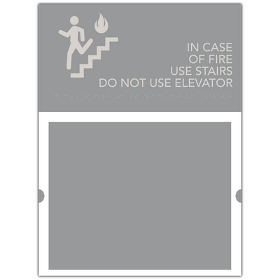 Best Western Contemporary - Corridor Evacuation Plan W/ In Case Of Fire Use