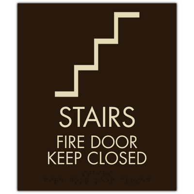 Comfort 2018 - Stairs-Fire Door Keep Closed
