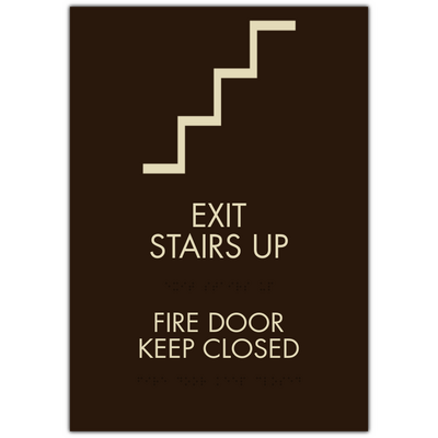 Comfort 2018 - Exit Stairs Up-Fire Door Keep Closed