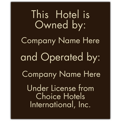 Comfort 2018 - Owned By & Operated By (2 companies)