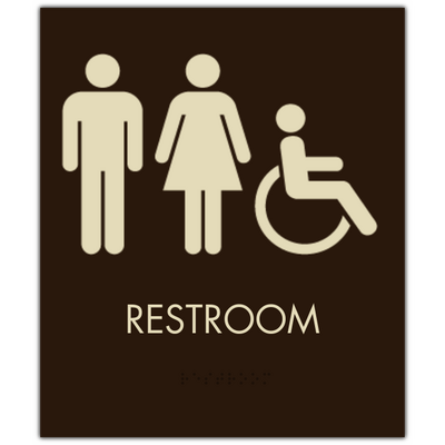 Unisex Handicap Restroom