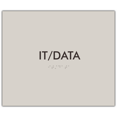 Element IT/Data Utility Room ID sign