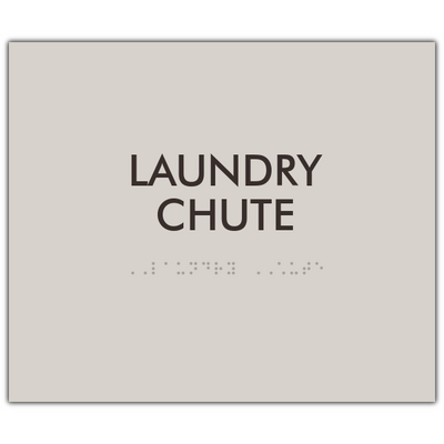 Element Laundry Chute Utility Room ID sign