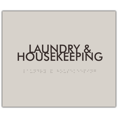 Element Laundry & Housekeeping Utility Room ID Sign