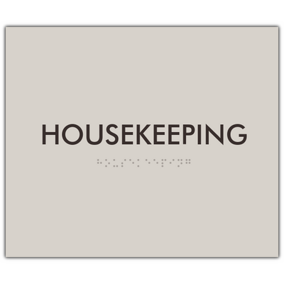 Element Housekeeping Utility Room ID Sign
