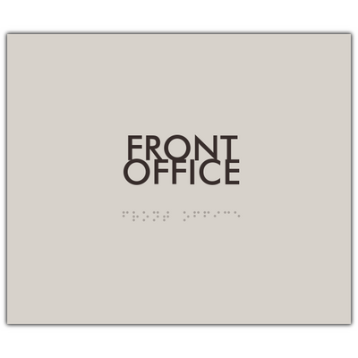Element Front Office Utility Room ID sign