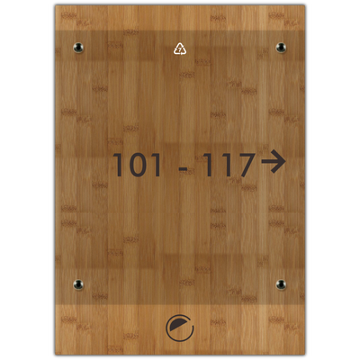 Element Room Directional ID sign 1-line