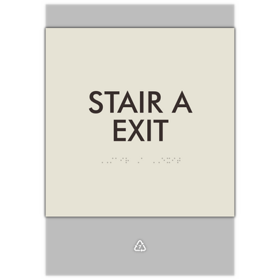 Element Stair ID Sign