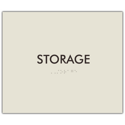 Element Storage Utility Room Id Sign