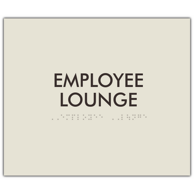 Element Employee Lounge Utility Room ID Sign