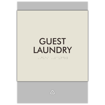 Element Guest Laundry ID sign