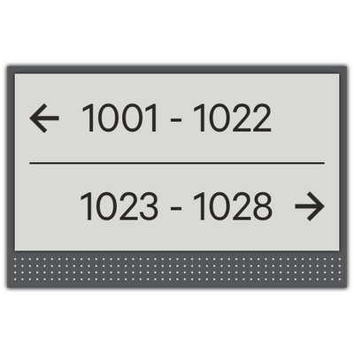 Sheraton Guestroom Directional Small