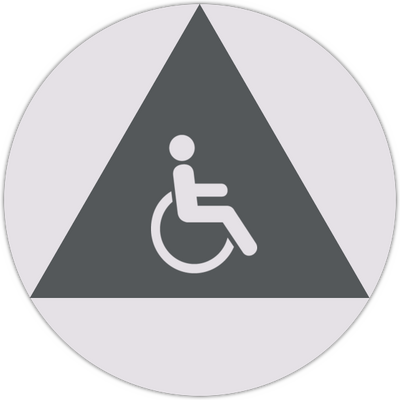 Sheraton California Unisex Accessible Sign